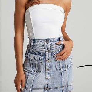 Adorable denim skirt - Brand New With Tags